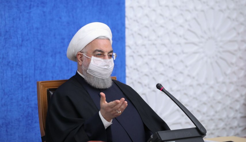 روحاني : العدو مستاء من عدم تحقق اهدافه في ايقاف عجلة الاقتصاد الايراني