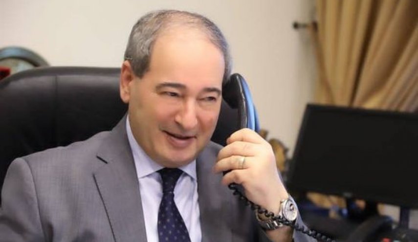 من هو أول وزير خارجية عربي هنأ المقداد بمنصبه الجديد؟