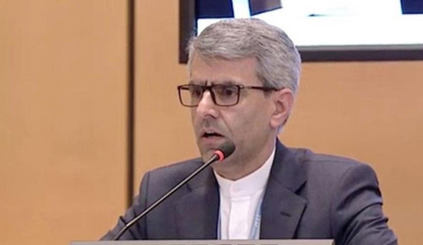 مندوب ايران بجنيف يدعو الى مواقف دولية حازمة ازاء اغتیال النخب