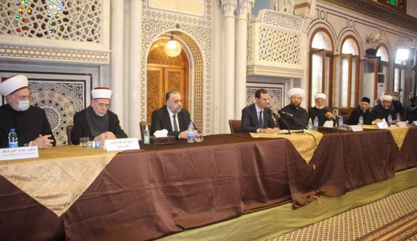الأسد: لا نبحث عن شهادة حسن سلوك من الغرب (+صور)