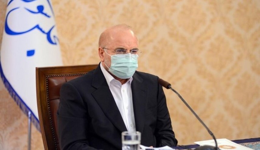قاليباف: ايران لا تضع اي شروط مسبقة امام الحوار مع الدول الاسلامية