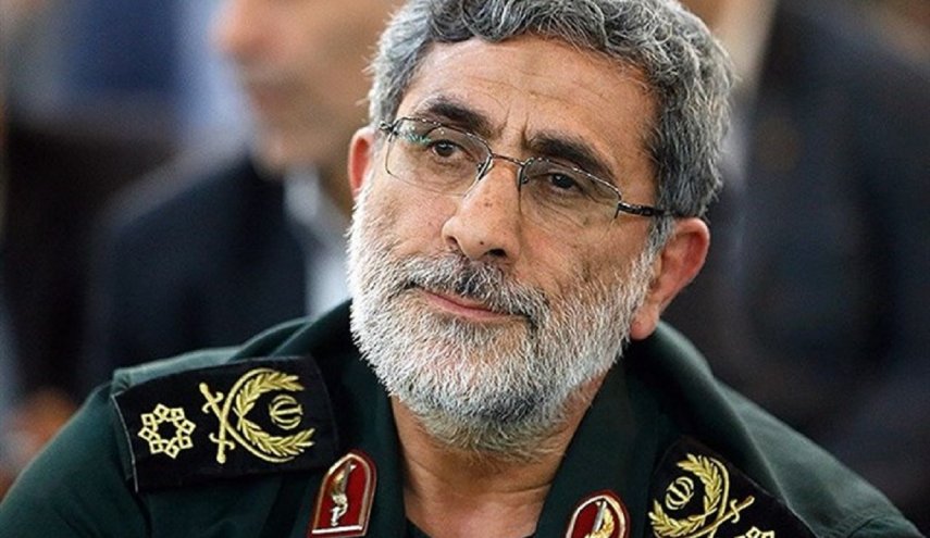 شاهد صورة لقائد فيلق القدس اللواء 'قاآني' في مرقد السيده زينب عليها السلام