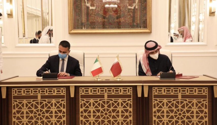 توقيع مذكرة تفاهم بين قطر وإيطاليا حول 'الحوار الاستراتيجي'