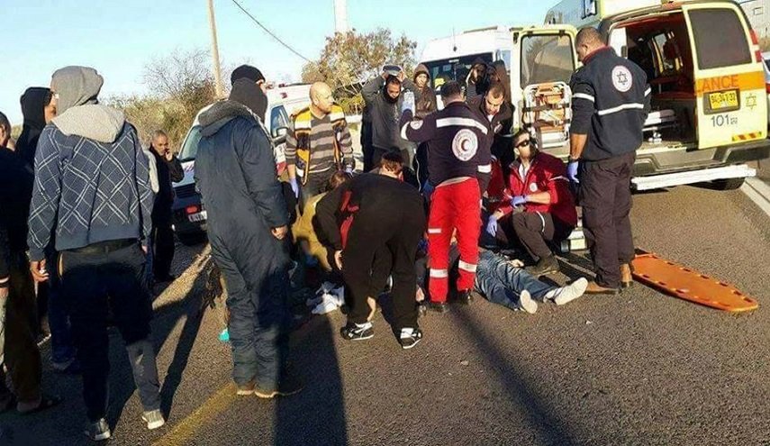 إصابة شاب فلسطيني دهسه مستوطن شمال الخليل