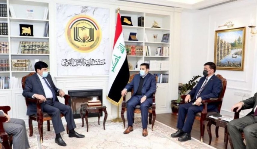 مستشار الأمن القومي العراقي يبحث تأمين الحدود مع السفير السوري