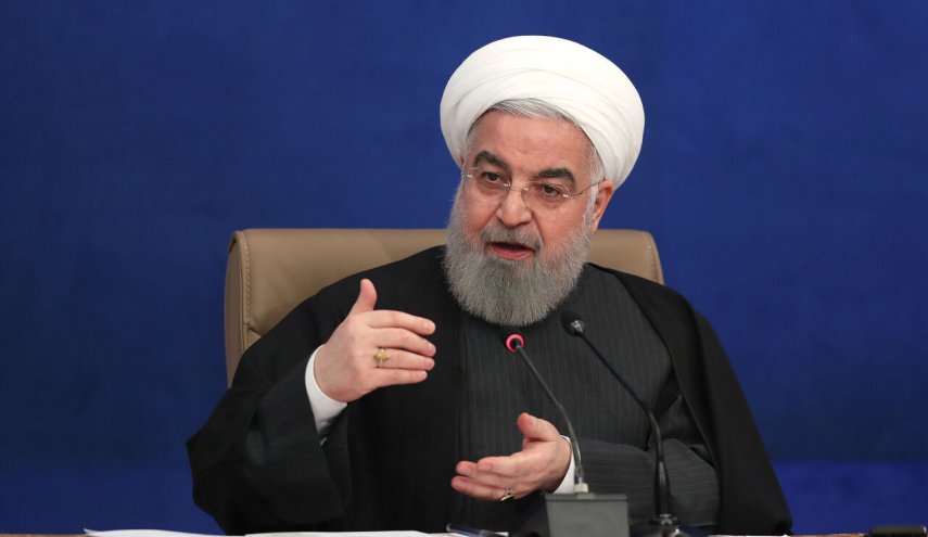 الرئيس روحاني : نشهد تطورات ايجابية في اقتصاد البلاد