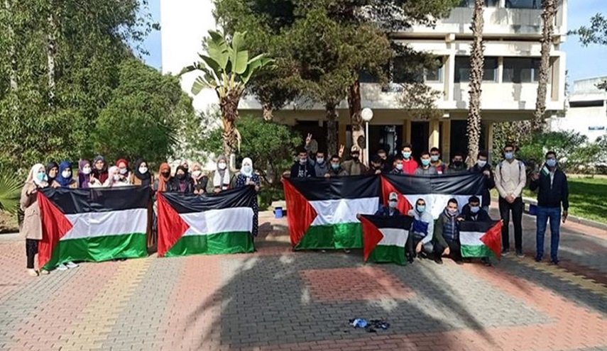 مهرجان خطابي افتراضي في المغرب ضد التطبيع