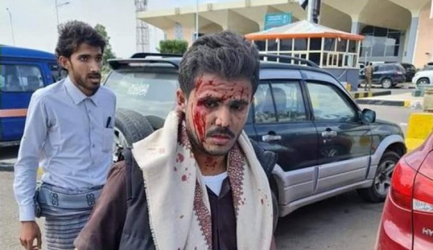 أول تعليق من صنعاء على تفجيرات مطار عدن 