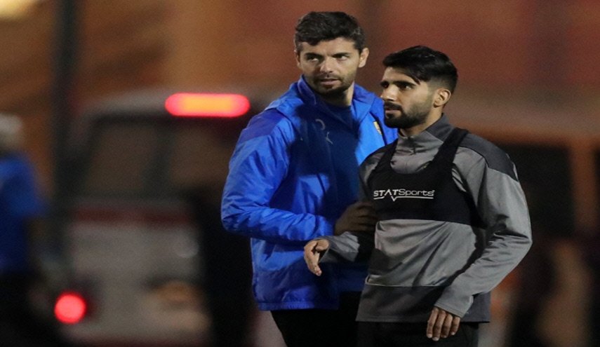 بالصور... بشار رسن يخوض اولى تدريباته مع 