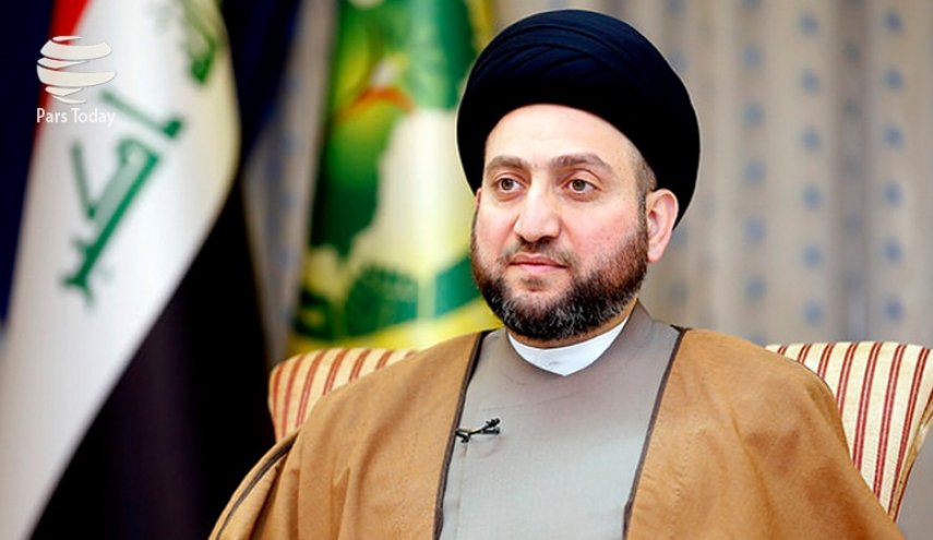 السيد الحکیم يؤكد على دور الشهيدين سليماني والمهندس في مجابهة الإرهاب 