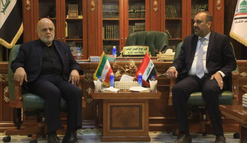 ما الذي بحثه السفير الايراني مع محافظ النجف الاشرف؟