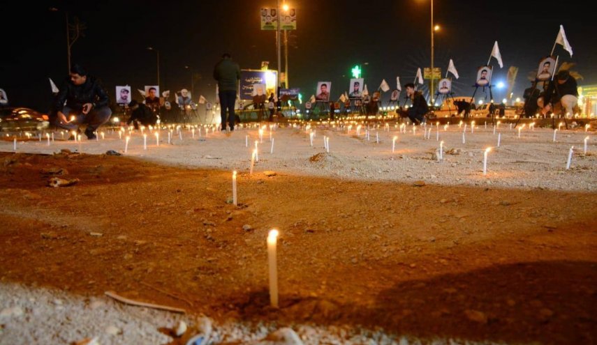 بالصور.. أهالي كربلاء المقدسة يحيون ذكرى استشهاد قادة النصر