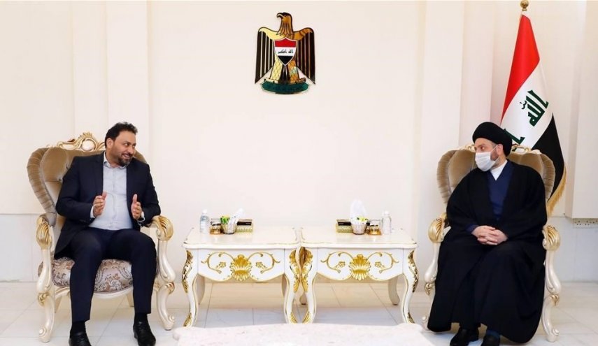 الكعبي يؤكد للحكيم على ضرورة اقرار قانون الموازنة بوقت مبكر
