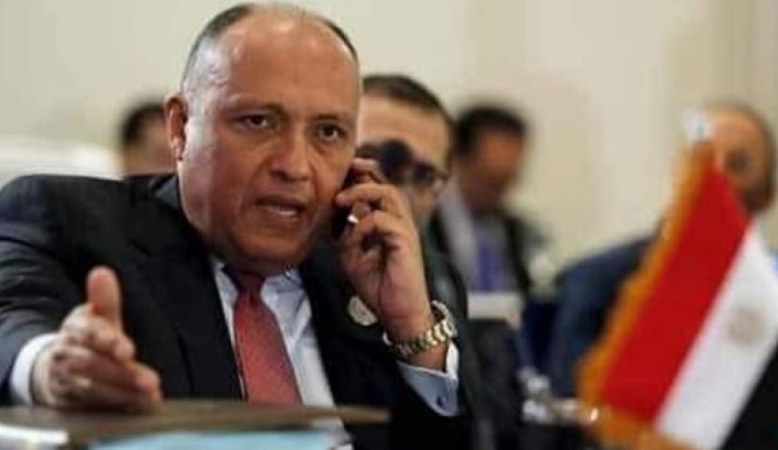 گفت‌وگوی تلفنی وزیران خارجه مصر و رژیم صهیونیستی درباره فلسطین
