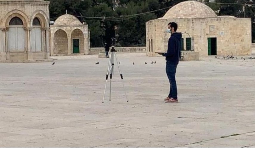 الاحتلال يأخذ قياسات لساحات الأقصى وقبة الصخرة