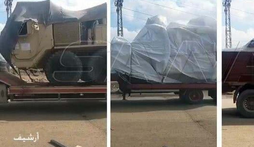 الاحتلال الأمريكي يرسل 60 آلية محملة بالأسلحة إلى قواعده بريف الحسكة