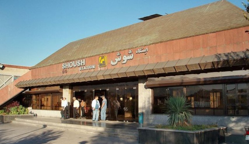 آتش سوزی ایستگاه مترو شوش را تعطیل کرد