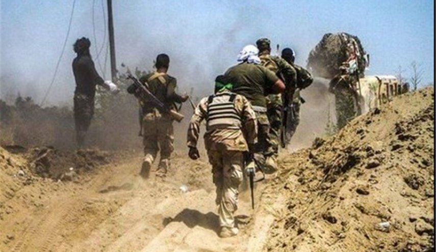 الحشد الشعبي يصد تعرضا لداعش الارهابي في جرف النصر
