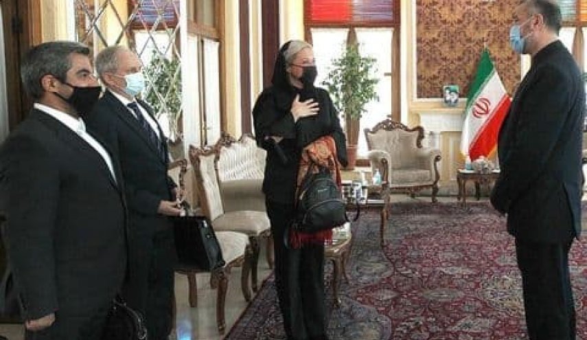عبد اللهيان: امريكا والسعودية تضربان امن وتطور العراق