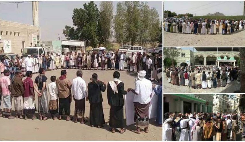 وقفات احتجاجية بأنحاء اليمن تدين جريمة اختطاف النساء في مأرب
