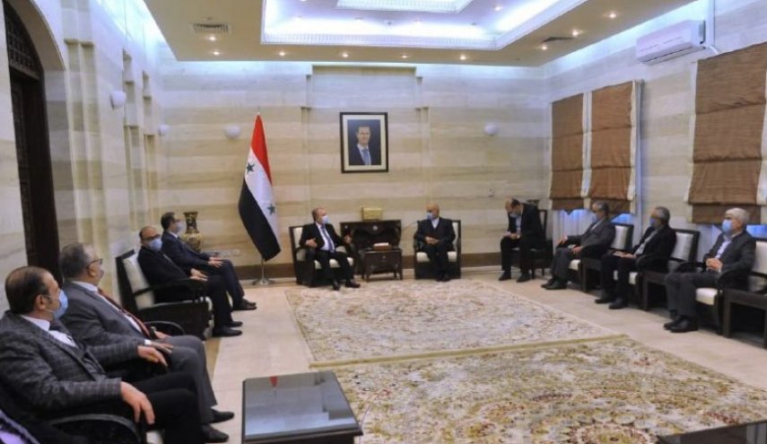 عرنوس يؤكد تقديم التسهيلات لغرفة التجارة السورية الإيرانية