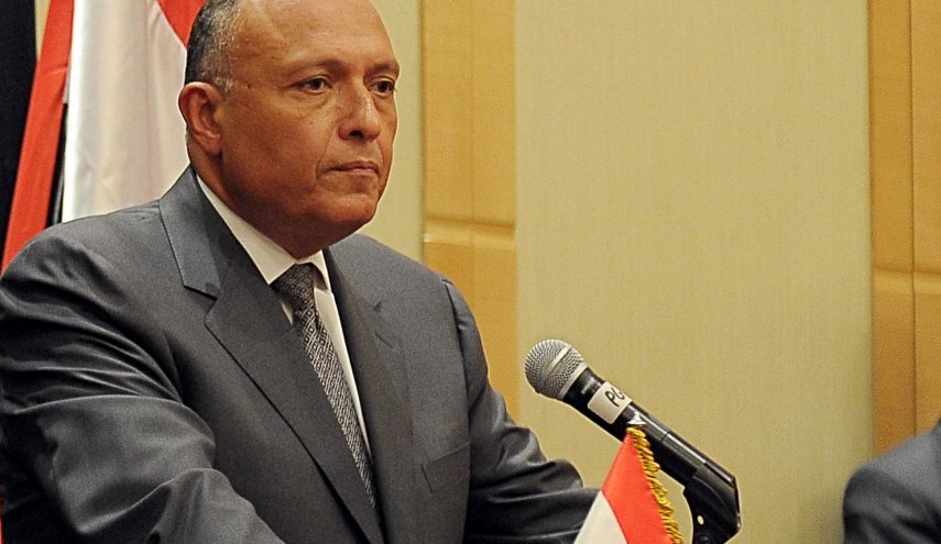 شكري‬ يؤكد ثوابت الموقف المصري تجاه ليبيا‬