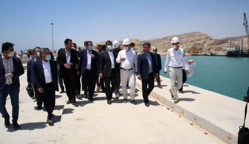 ايران.. افتتاح الرصیف الخامس لمنطقة غرب هرمزكان الاقتصادية
