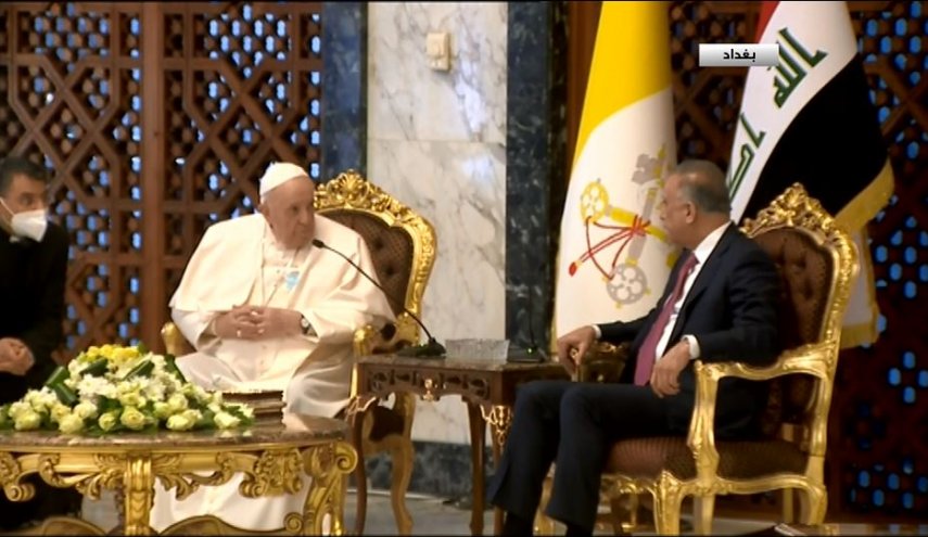 بابا الفاتيكان يصل العاصمة بغداد بمستهل زيارته للعراق