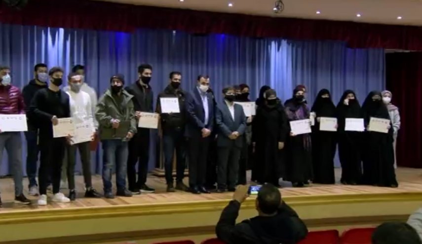 جشن فارغ التحصیلی فارسی آموزان لبنانی