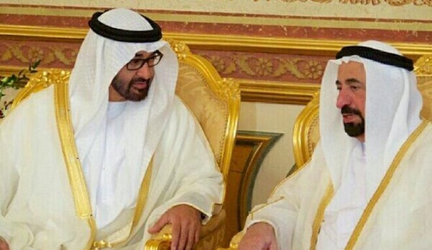 رسالة نارية من حاكم الشارقة إلى محمد بن زايد