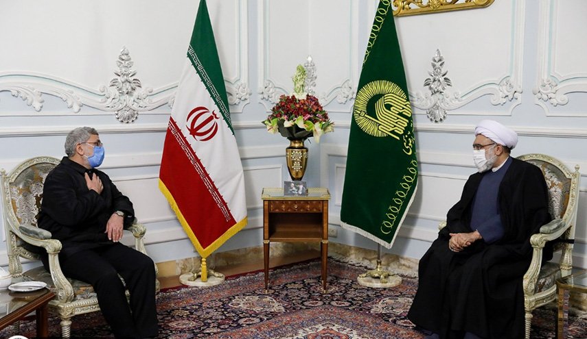 دیدار فرمانده نیروی قدس سپاه با تولیت آستان قدس رضوی