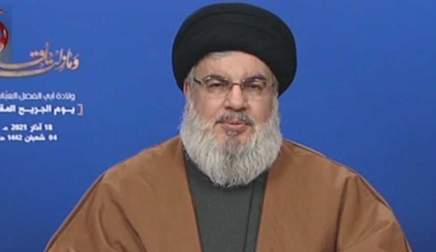 السيد نصر الله: هناك جهات خارجية وداخلية تدفع لبنان باتجاه حرب أهلية
