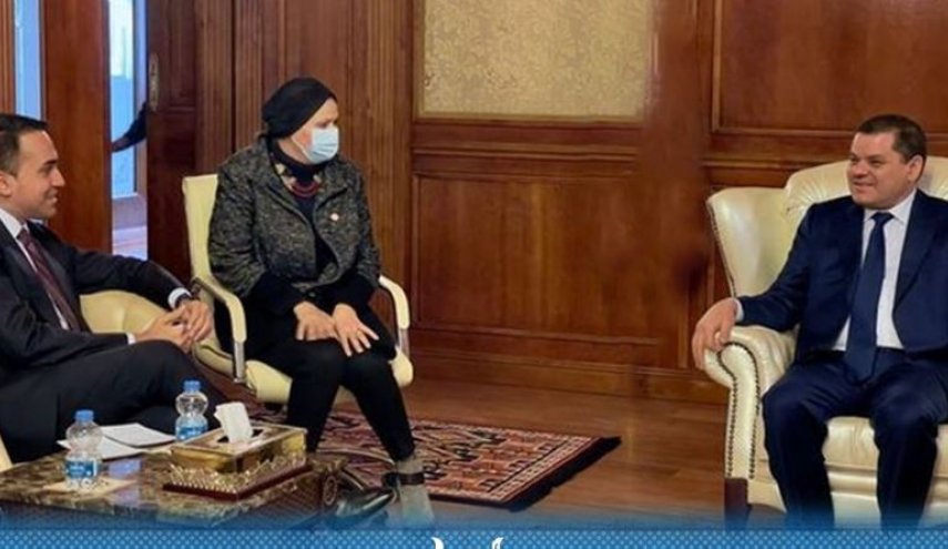 الدبيبة يستقبل وزير الخارجية الايطالي بطرابلس