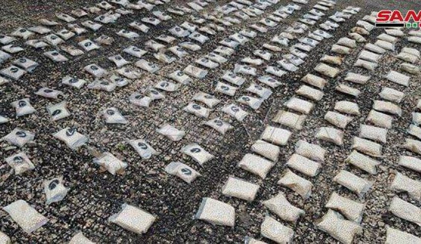 ضبط كمية كبيرة من حبوب الكبتاغون المخدرة في حمص