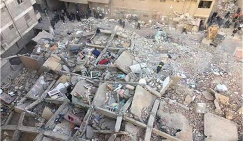 ارتفاع عدد ضحايا العقار المنهار في القاهرة الى 23