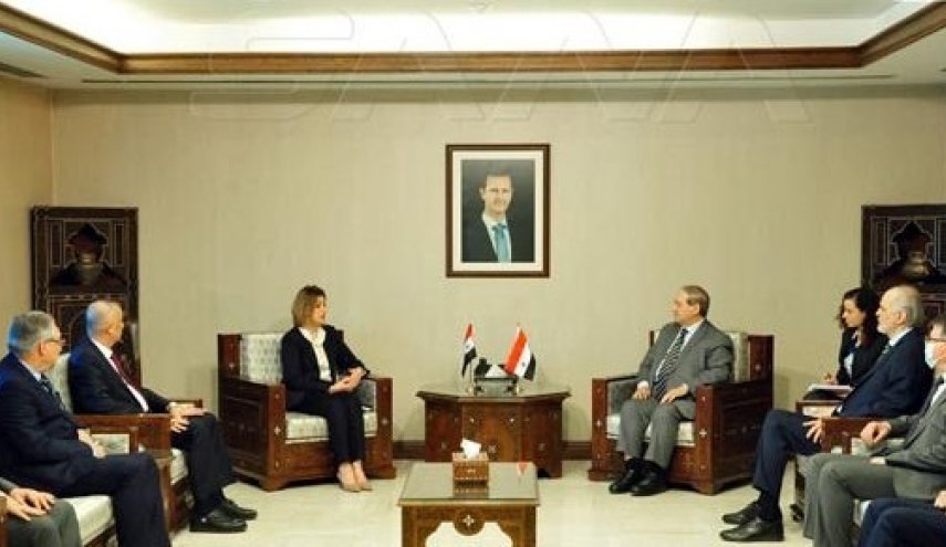 المقداد يبحث مع وزيرة الهجرة العراقية سبل التعاون المشترك