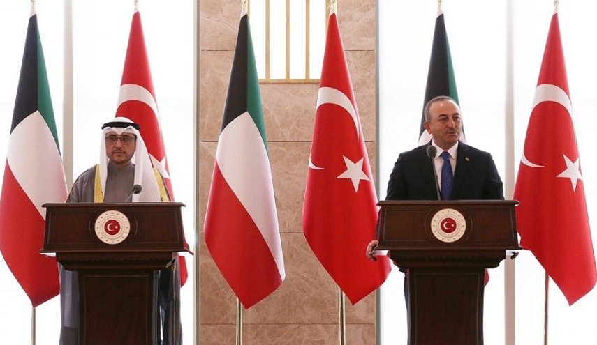 الكويت: متفقون مع تركيا بشأن القضايا الإقليمية