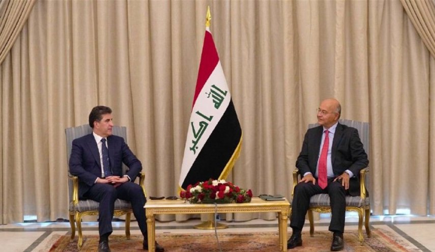 صالح والبارزاني يؤكدان أهمية تنفيذ بنود الموازنة