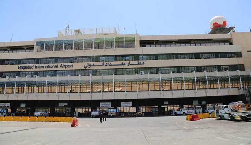 ما سبب دوي أصوات صفارات الإنذار في مطار بغداد الدولي؟

