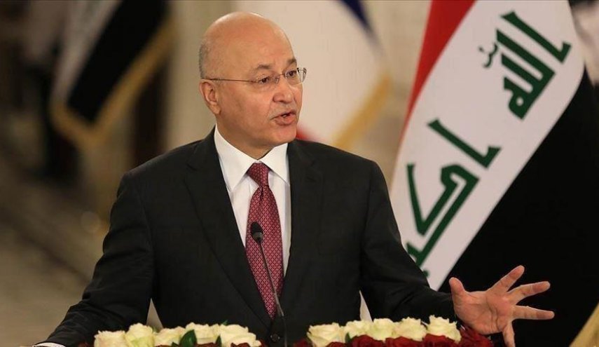 الرئيس العراقي: الانتخابات ونزاهتها هي الفرصة الأخيرة للنظام السياسي القائم