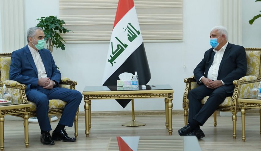 بغداد وطهران تبحثان تعزيز التعاون العسكري بينهما
