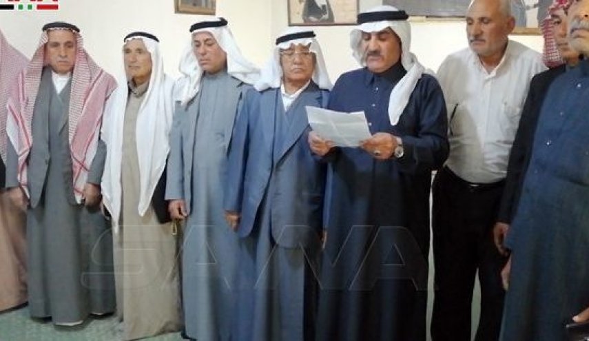 شيوخ ووجهاء قبيلة 'طي' ينددون باعتداءات 'قسد' على أهالي القامشلي