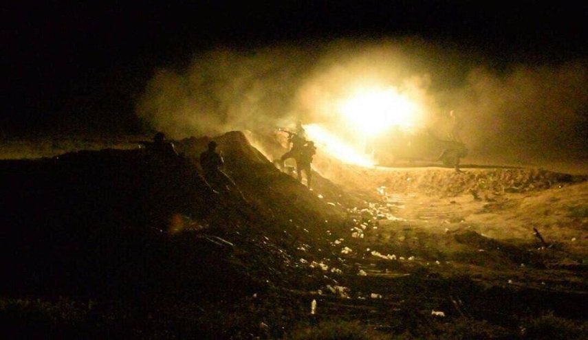 الحشد الشعبي يحبط تعرضا لفلول ’داعش’ في جرف النصر

