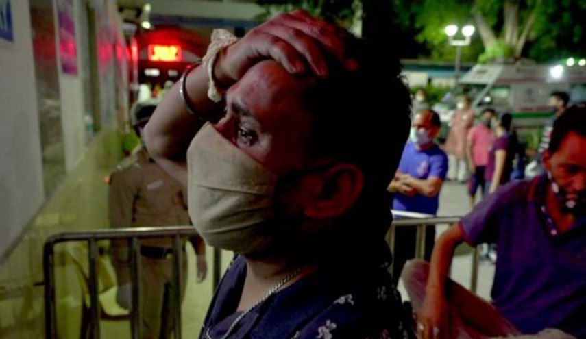 نقص الأكسجين يتسبب في وفاة 25 مصابا بكورونا في مستشفى هندي
