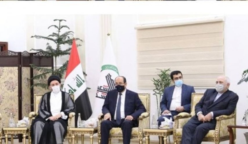ظريف يؤكد دعم ايران للعراق الموحد والقوي