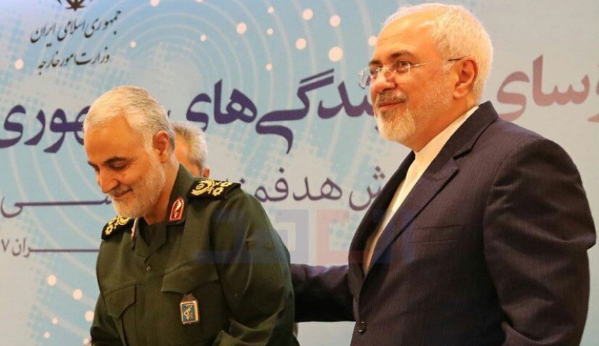 ظريف : طالما بينت للعالم شجاعة سليماني وحبه للسلام