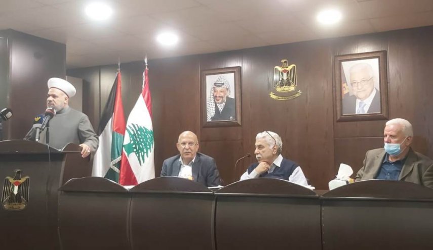 لقاء لنصرة القدس في سفارة فلسطين في بيروت