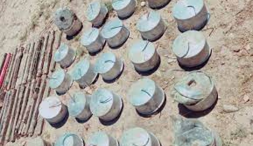 ضبط 40 عبوة ناسفة ومواد تفجير في الانبار
