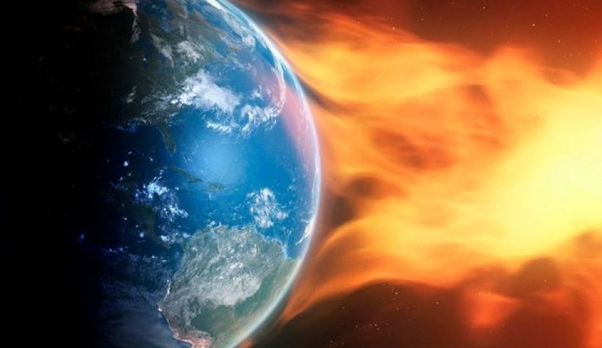 عاصفة شمسية ستضرب الأرض.. وقلق علی الأقمار الصناعية