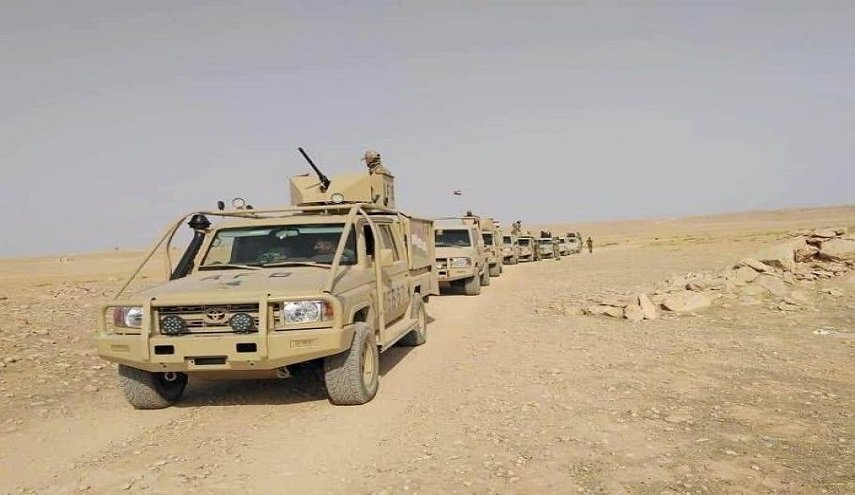 الحشد الشعبي والجيش ينفذان عملية أمنية جنوب غرب كركوك

